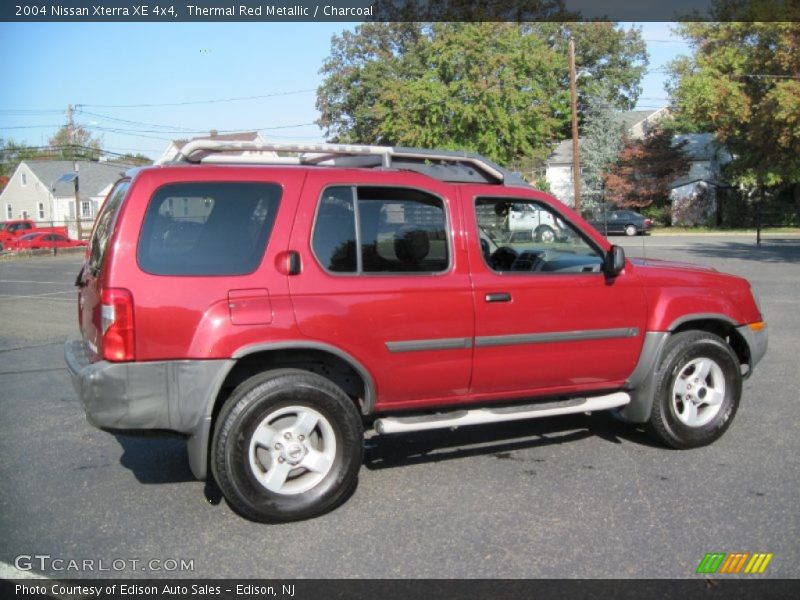Thermal Red Metallic / Charcoal 2004 Nissan Xterra XE 4x4