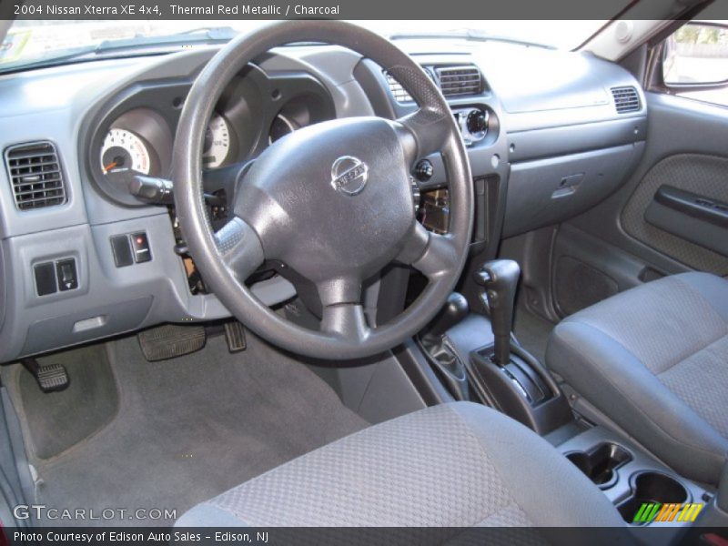 Thermal Red Metallic / Charcoal 2004 Nissan Xterra XE 4x4