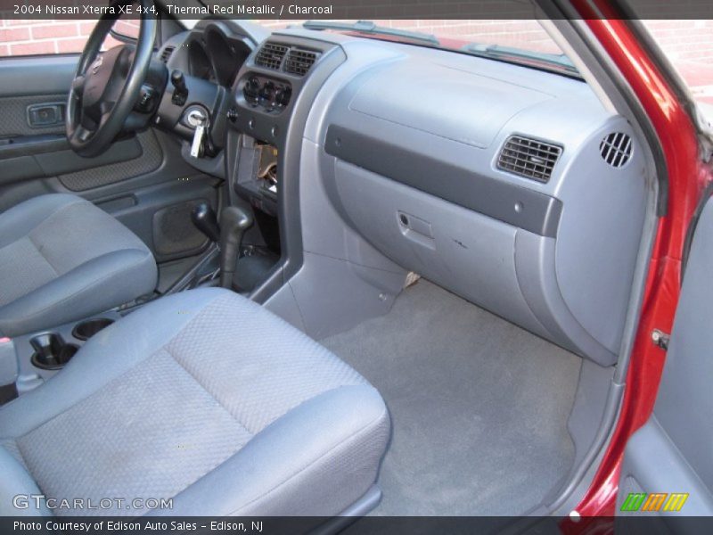 Thermal Red Metallic / Charcoal 2004 Nissan Xterra XE 4x4