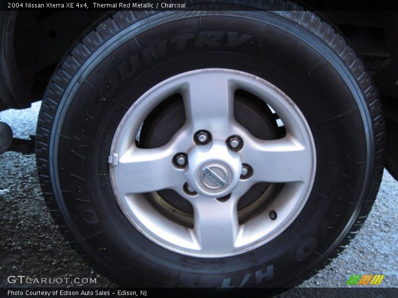 Thermal Red Metallic / Charcoal 2004 Nissan Xterra XE 4x4
