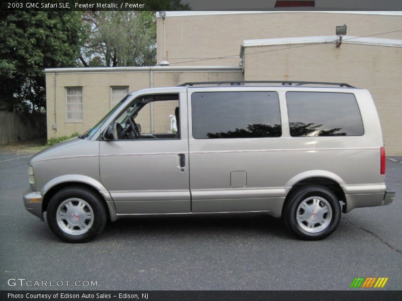Pewter Metallic / Pewter 2003 GMC Safari SLE