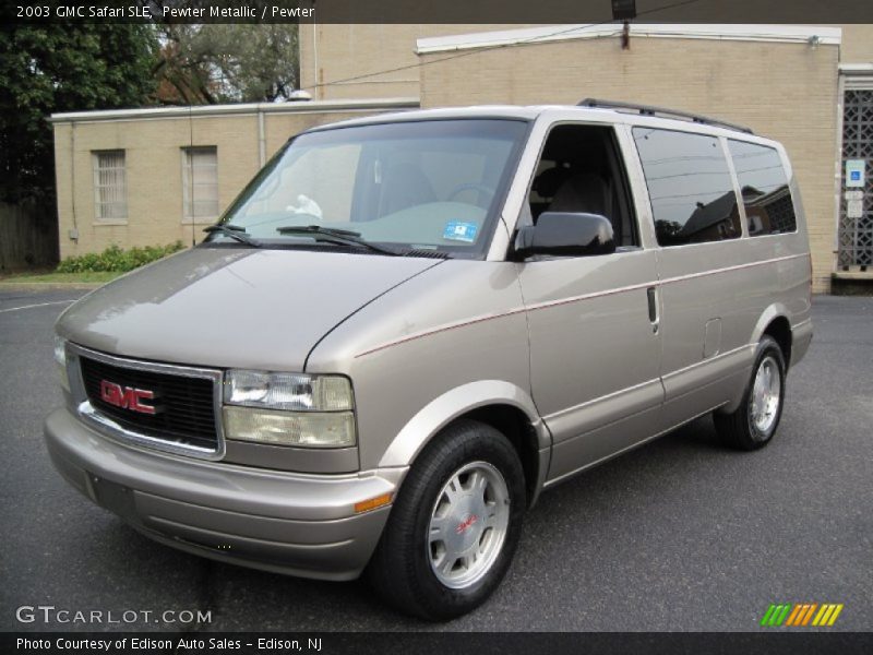 Pewter Metallic / Pewter 2003 GMC Safari SLE