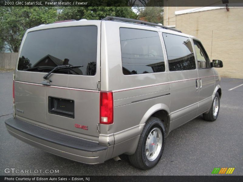 Pewter Metallic / Pewter 2003 GMC Safari SLE