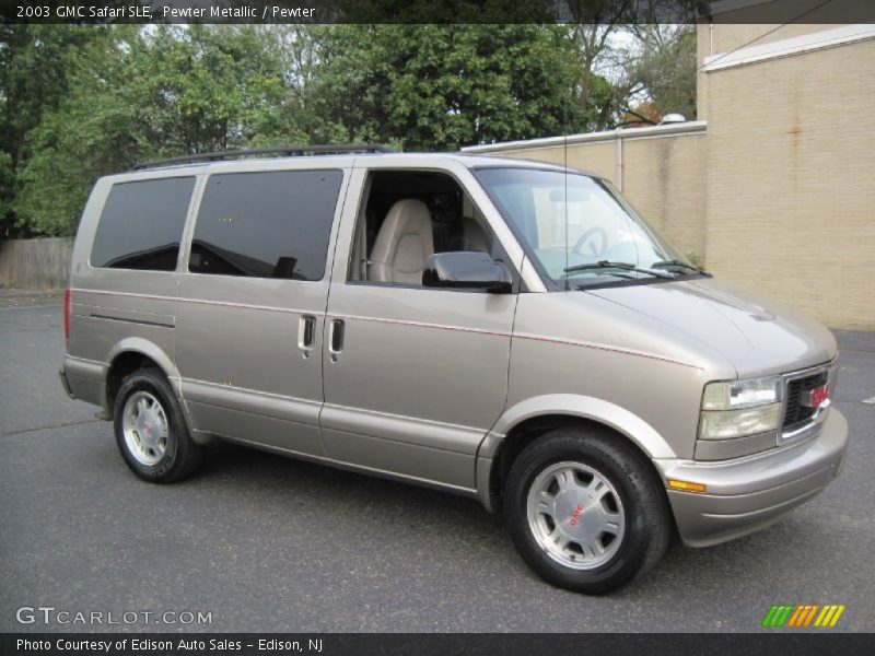 Pewter Metallic / Pewter 2003 GMC Safari SLE