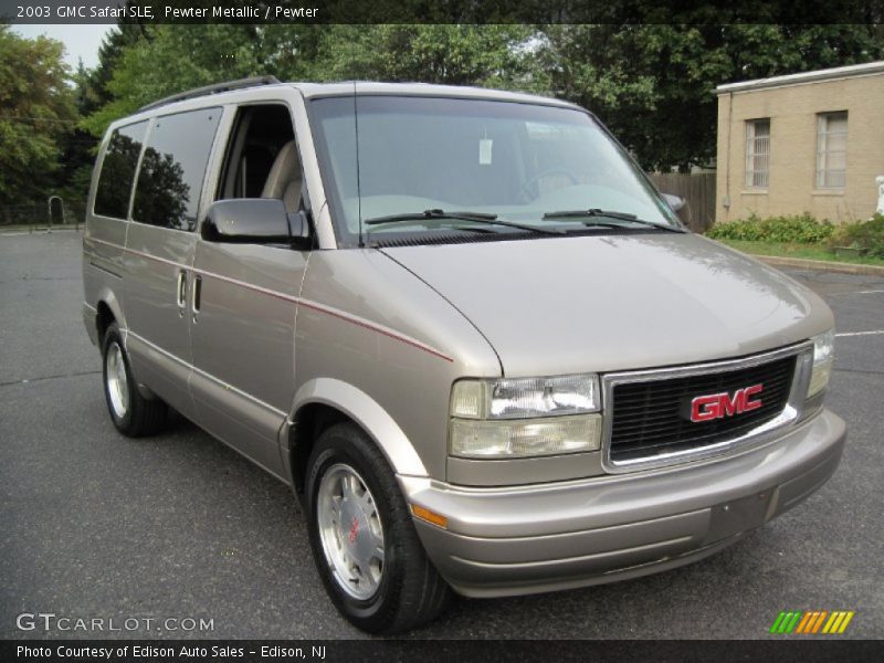 Pewter Metallic / Pewter 2003 GMC Safari SLE