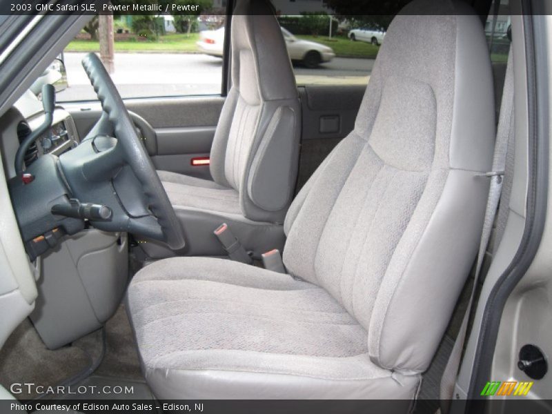 Pewter Metallic / Pewter 2003 GMC Safari SLE