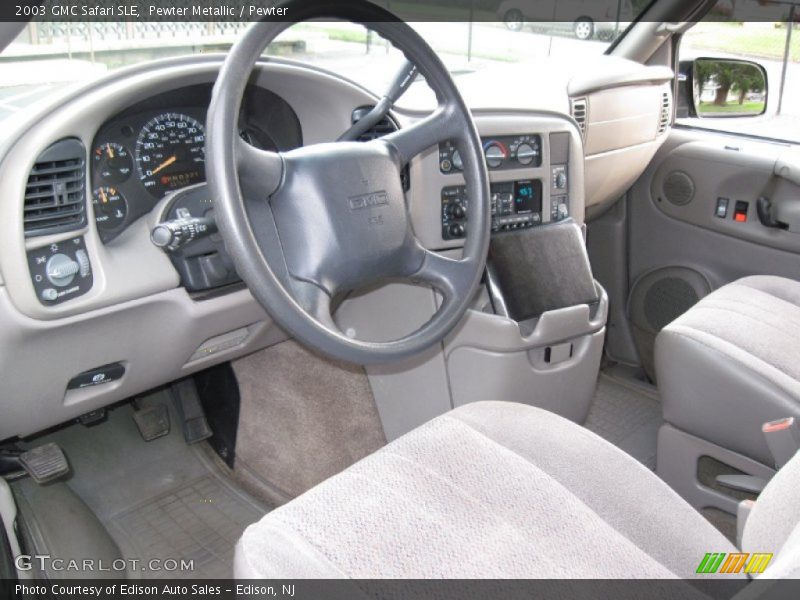 Pewter Metallic / Pewter 2003 GMC Safari SLE