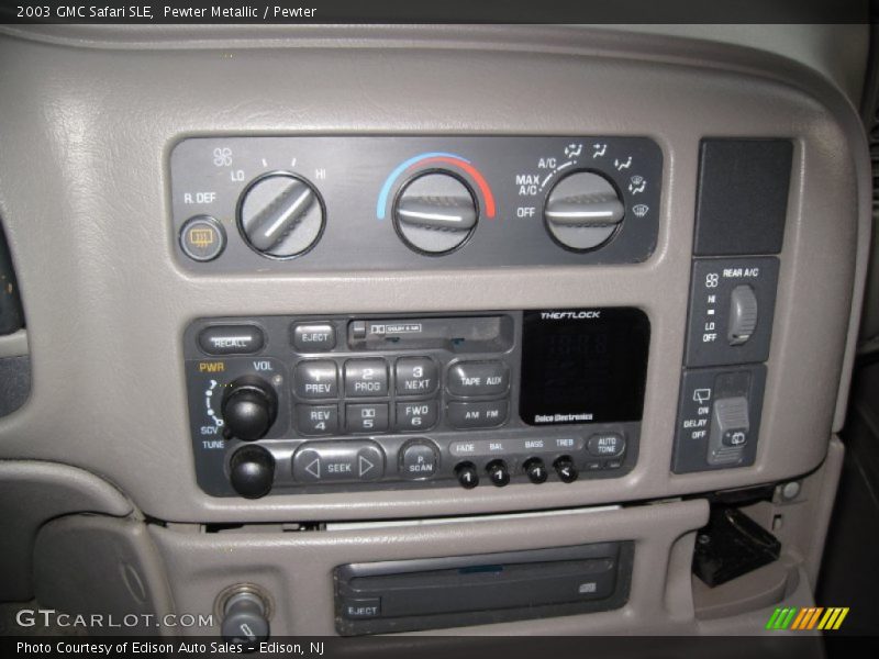 Pewter Metallic / Pewter 2003 GMC Safari SLE