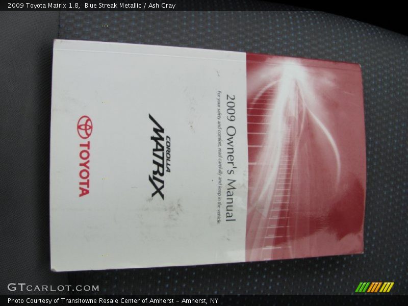 Blue Streak Metallic / Ash Gray 2009 Toyota Matrix 1.8