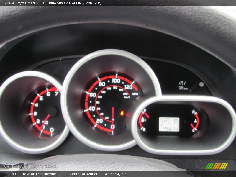 Blue Streak Metallic / Ash Gray 2009 Toyota Matrix 1.8