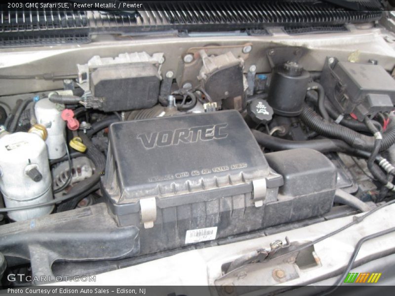 Pewter Metallic / Pewter 2003 GMC Safari SLE