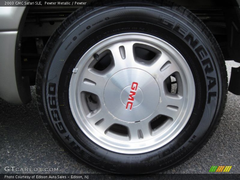 Pewter Metallic / Pewter 2003 GMC Safari SLE