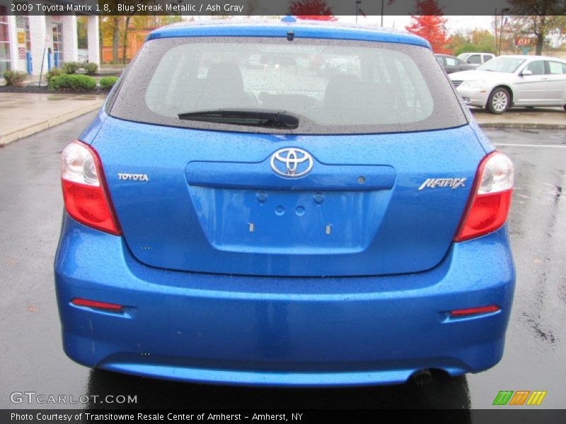 Blue Streak Metallic / Ash Gray 2009 Toyota Matrix 1.8