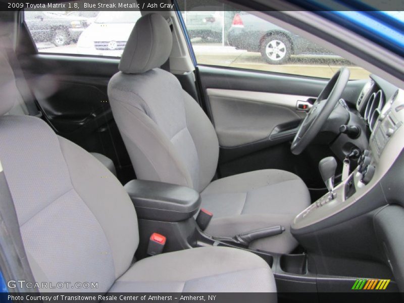 Blue Streak Metallic / Ash Gray 2009 Toyota Matrix 1.8