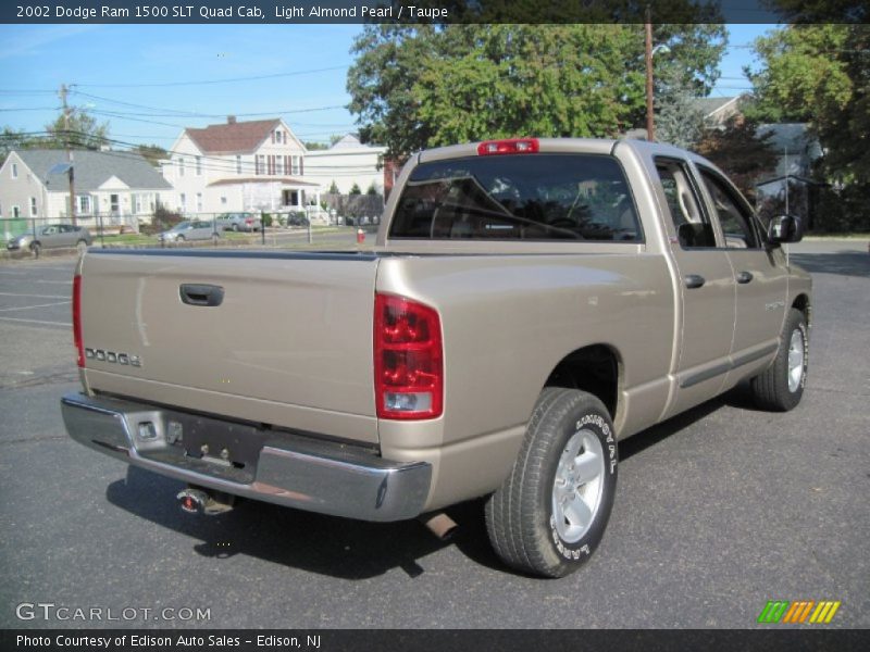 Light Almond Pearl / Taupe 2002 Dodge Ram 1500 SLT Quad Cab