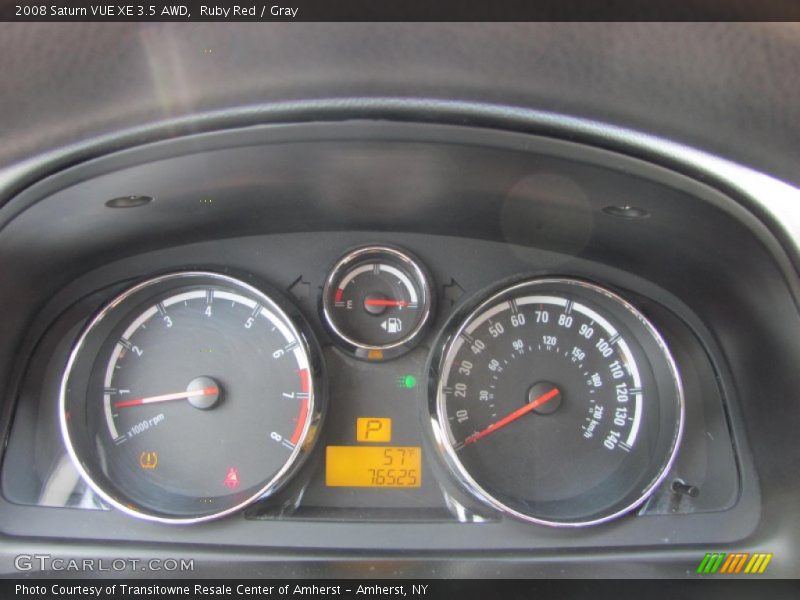 Ruby Red / Gray 2008 Saturn VUE XE 3.5 AWD