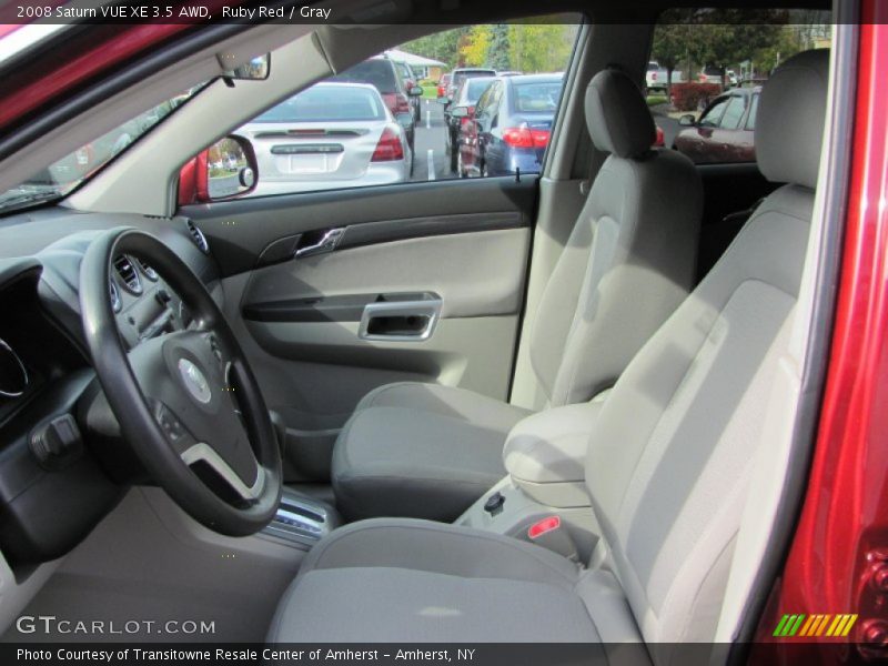 Ruby Red / Gray 2008 Saturn VUE XE 3.5 AWD