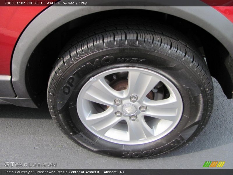 Ruby Red / Gray 2008 Saturn VUE XE 3.5 AWD