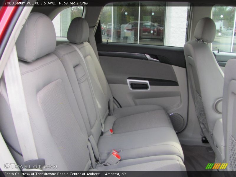 Ruby Red / Gray 2008 Saturn VUE XE 3.5 AWD