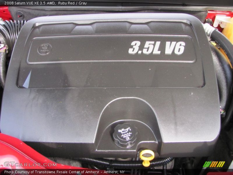 Ruby Red / Gray 2008 Saturn VUE XE 3.5 AWD