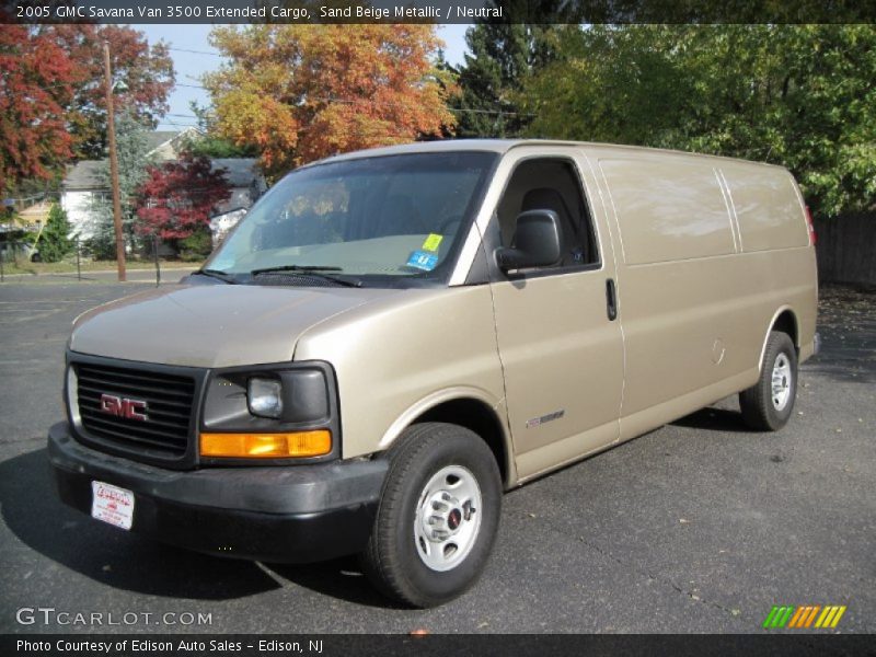 Sand Beige Metallic / Neutral 2005 GMC Savana Van 3500 Extended Cargo