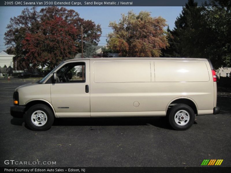 Sand Beige Metallic / Neutral 2005 GMC Savana Van 3500 Extended Cargo