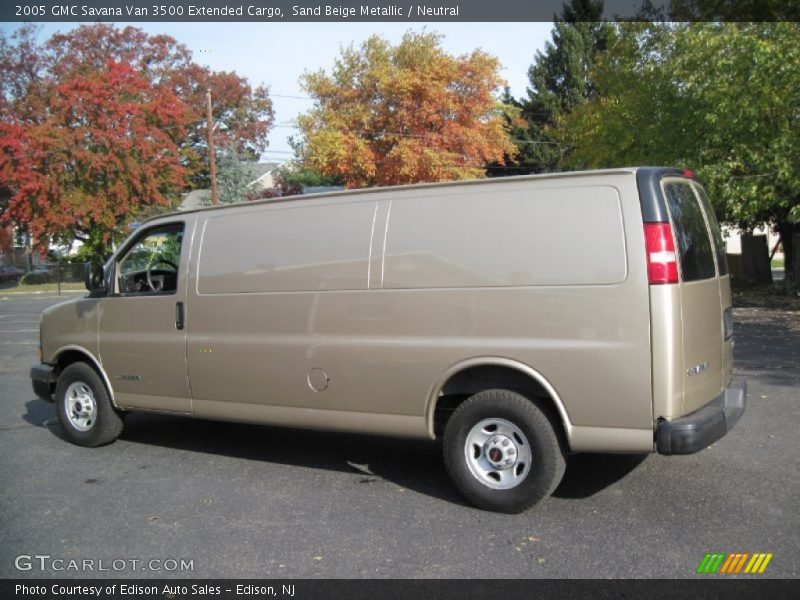 Sand Beige Metallic / Neutral 2005 GMC Savana Van 3500 Extended Cargo