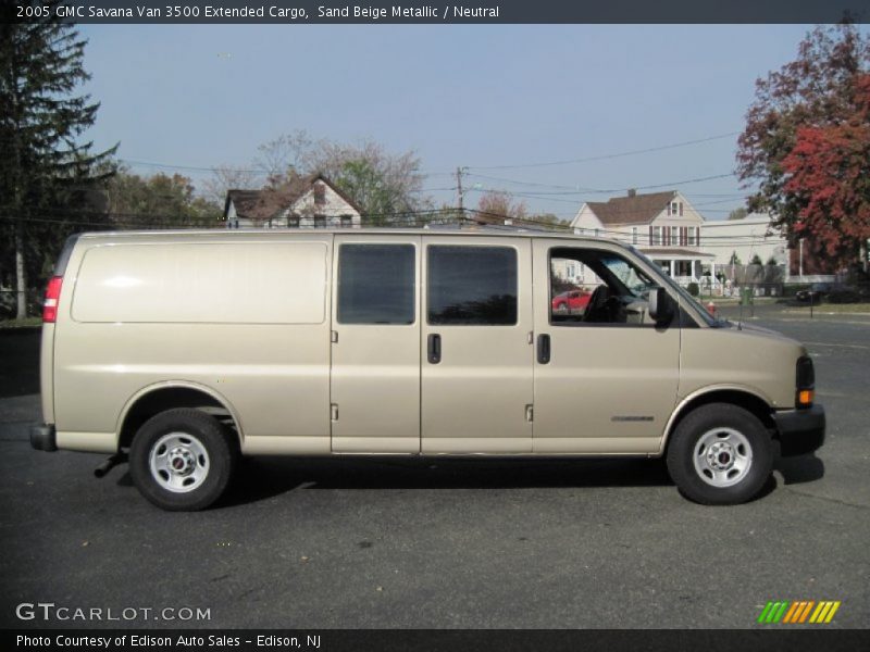 Sand Beige Metallic / Neutral 2005 GMC Savana Van 3500 Extended Cargo