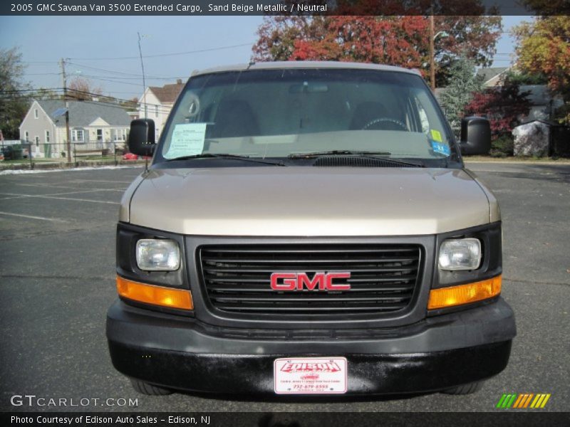 Sand Beige Metallic / Neutral 2005 GMC Savana Van 3500 Extended Cargo