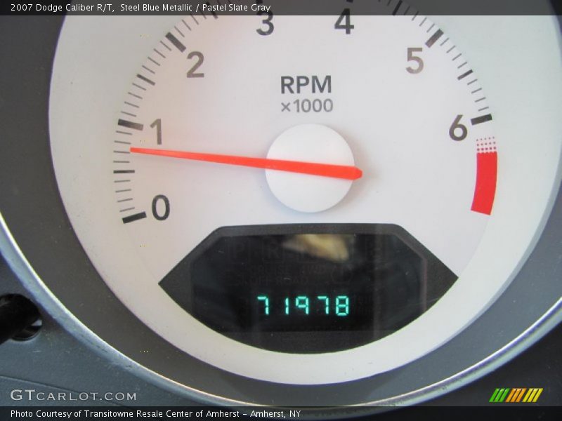Steel Blue Metallic / Pastel Slate Gray 2007 Dodge Caliber R/T