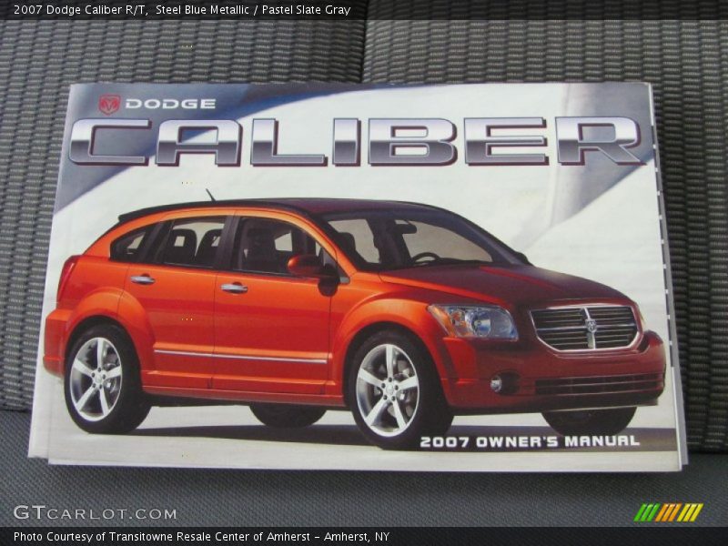 Steel Blue Metallic / Pastel Slate Gray 2007 Dodge Caliber R/T