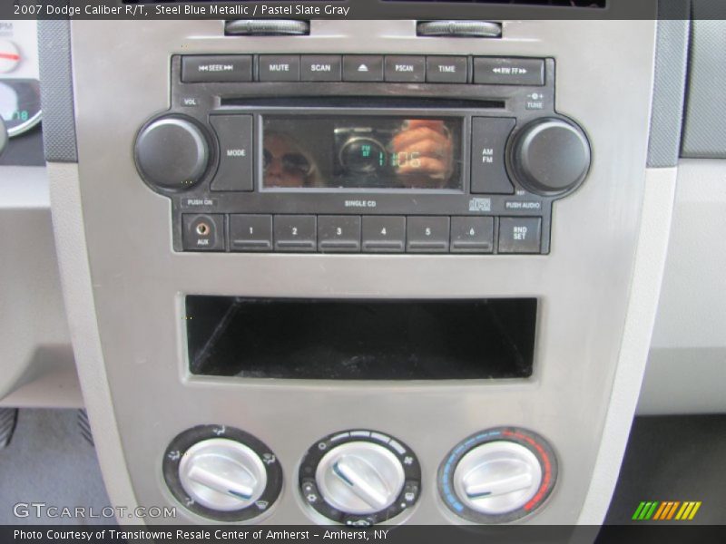 Steel Blue Metallic / Pastel Slate Gray 2007 Dodge Caliber R/T