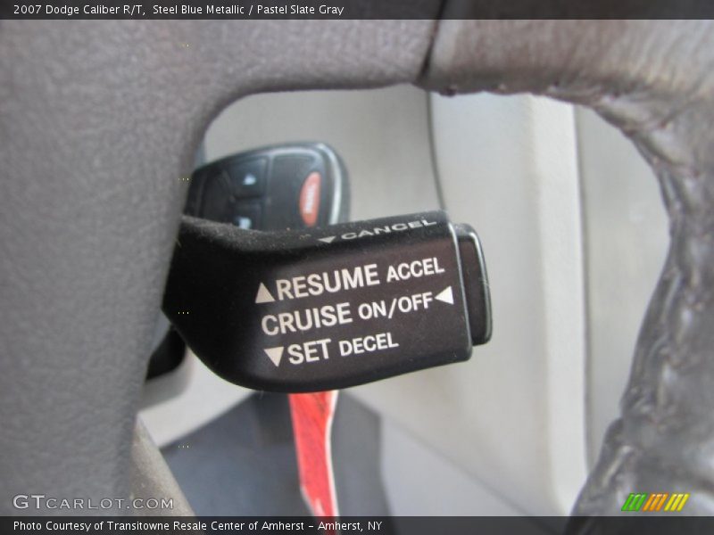 Steel Blue Metallic / Pastel Slate Gray 2007 Dodge Caliber R/T