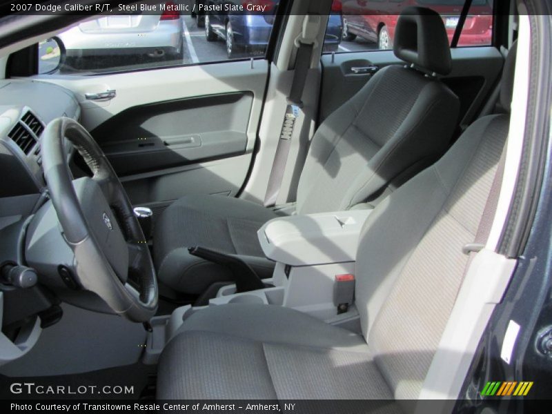 Steel Blue Metallic / Pastel Slate Gray 2007 Dodge Caliber R/T