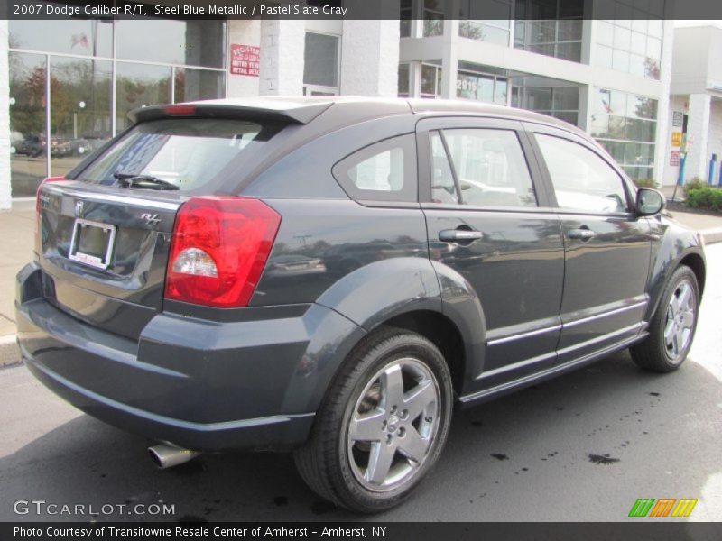 Steel Blue Metallic / Pastel Slate Gray 2007 Dodge Caliber R/T