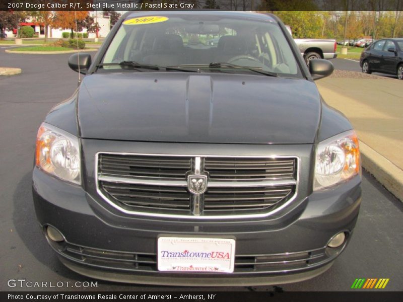 Steel Blue Metallic / Pastel Slate Gray 2007 Dodge Caliber R/T