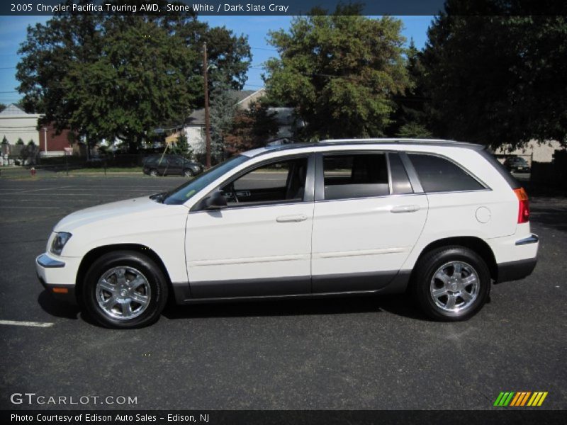 Stone White / Dark Slate Gray 2005 Chrysler Pacifica Touring AWD