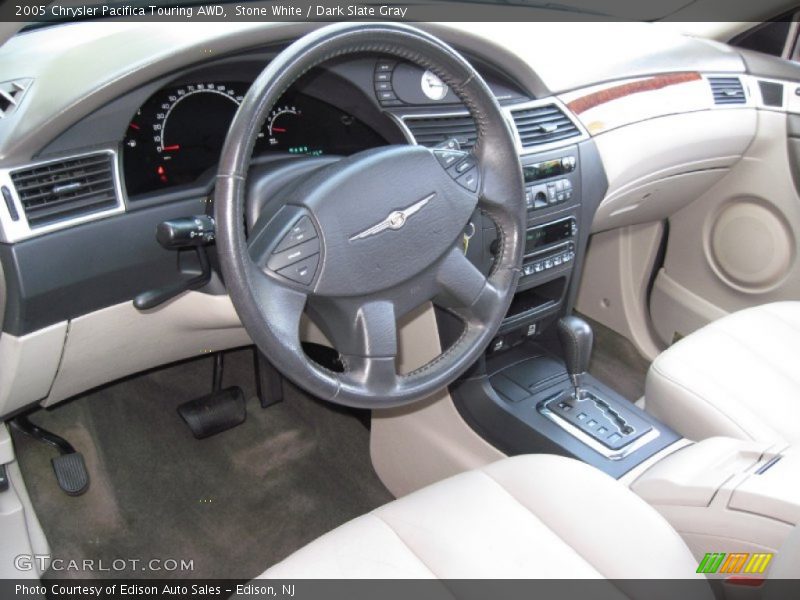 Stone White / Dark Slate Gray 2005 Chrysler Pacifica Touring AWD