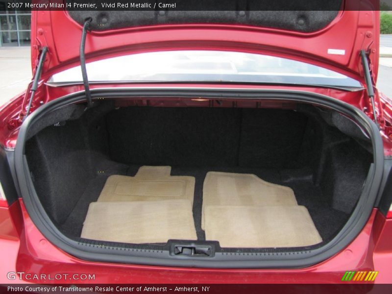 Vivid Red Metallic / Camel 2007 Mercury Milan I4 Premier