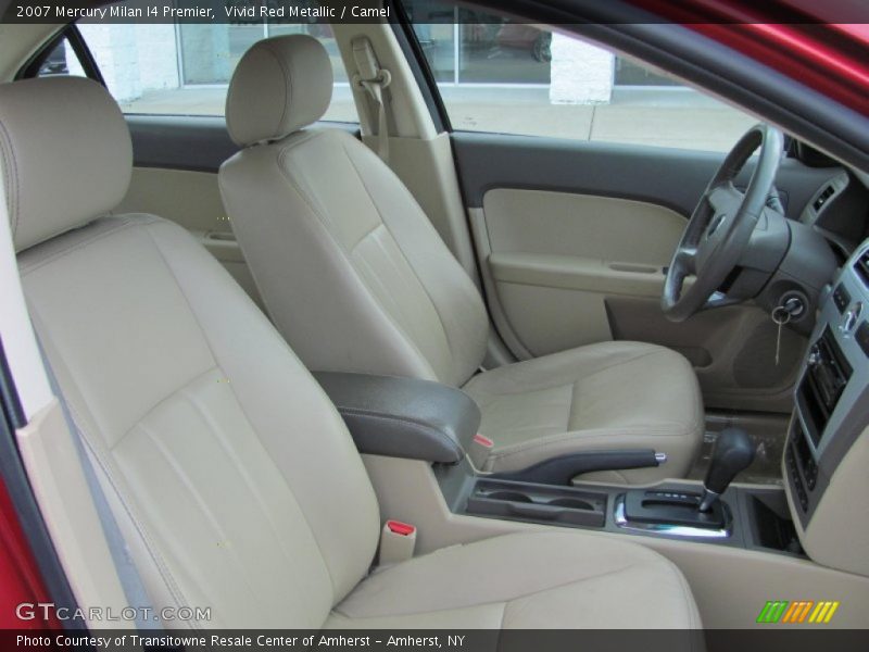 Vivid Red Metallic / Camel 2007 Mercury Milan I4 Premier