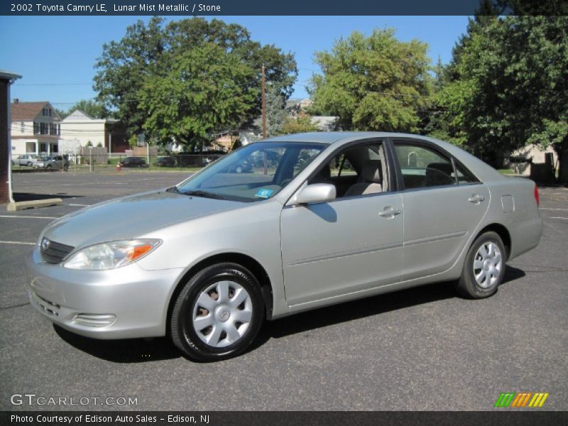 Lunar Mist Metallic / Stone 2002 Toyota Camry LE