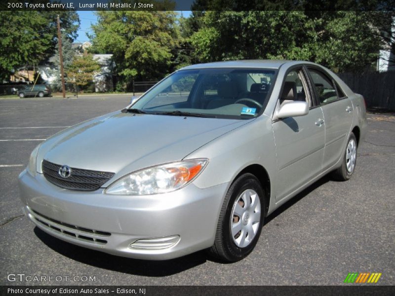 Lunar Mist Metallic / Stone 2002 Toyota Camry LE
