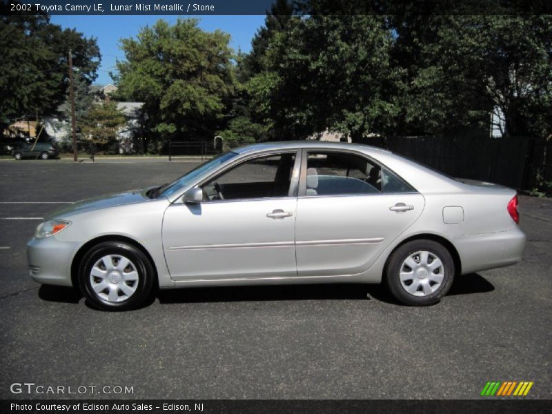 Lunar Mist Metallic / Stone 2002 Toyota Camry LE