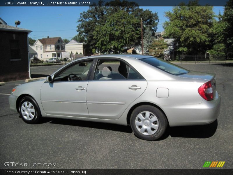 Lunar Mist Metallic / Stone 2002 Toyota Camry LE