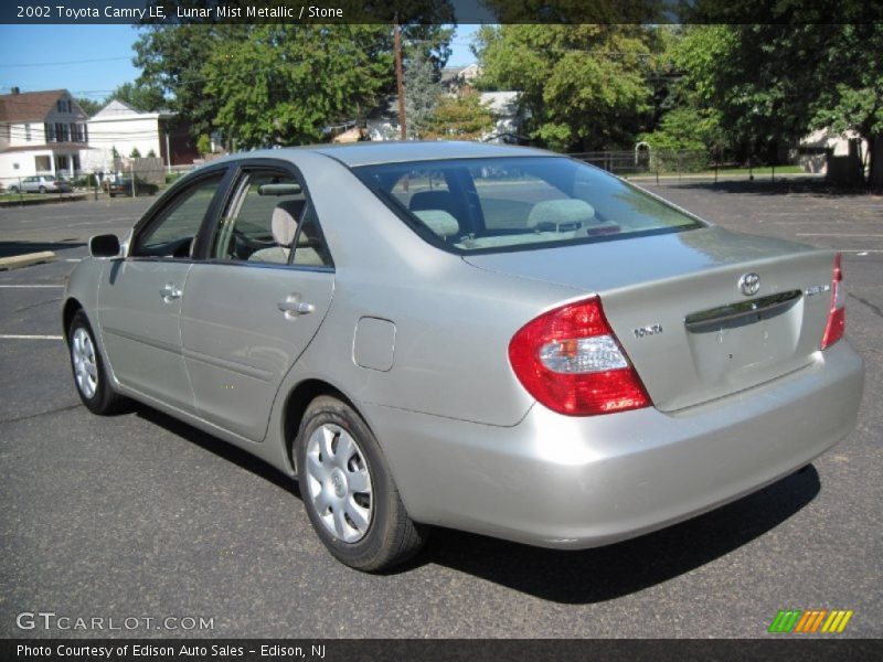 Lunar Mist Metallic / Stone 2002 Toyota Camry LE