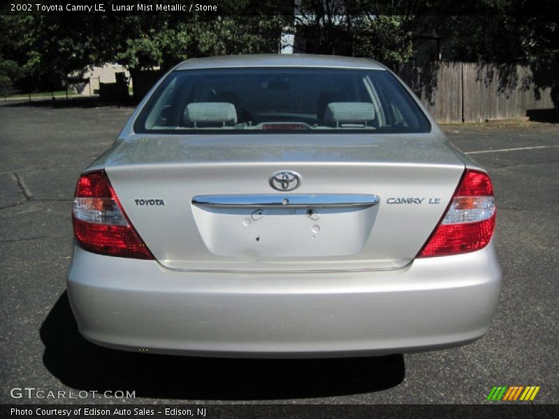 Lunar Mist Metallic / Stone 2002 Toyota Camry LE