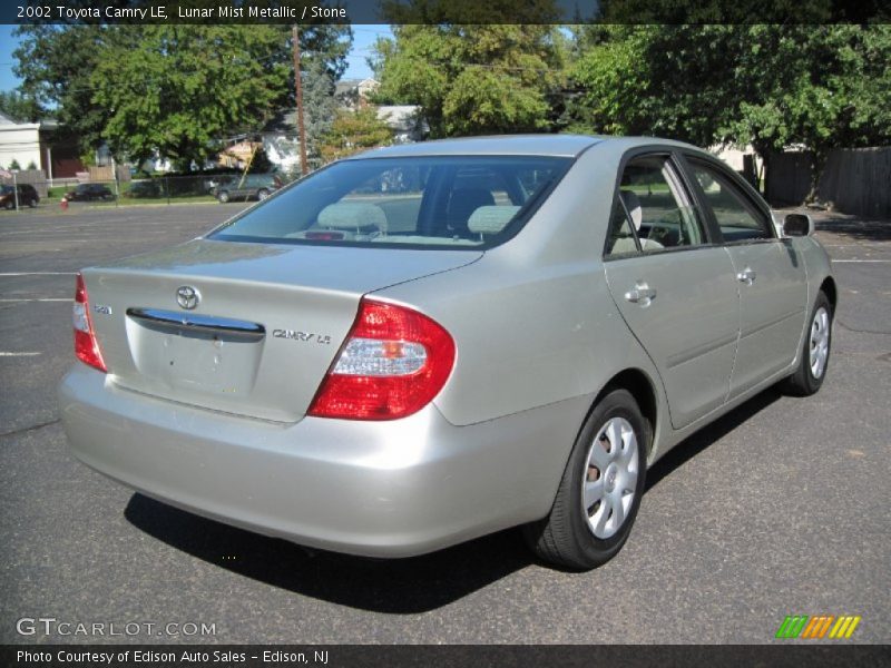 Lunar Mist Metallic / Stone 2002 Toyota Camry LE