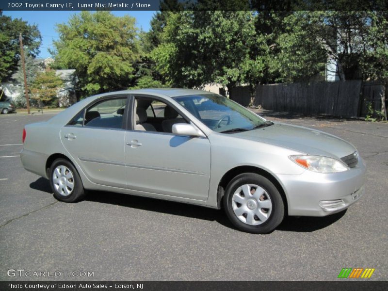 Lunar Mist Metallic / Stone 2002 Toyota Camry LE