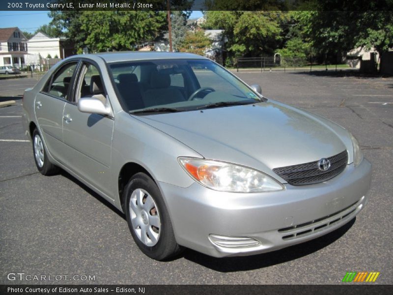 Lunar Mist Metallic / Stone 2002 Toyota Camry LE