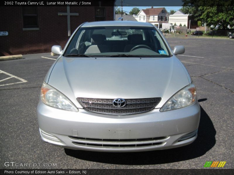 Lunar Mist Metallic / Stone 2002 Toyota Camry LE